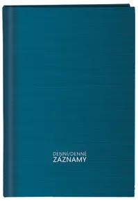 Denní záznamy - A4 - lamino - Tyrkys